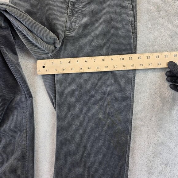 Uniqlo Comptoir des Cotonniers Pants Womens XS Gray Corduroy Wide Leg Stretch - Picture 8 of 13